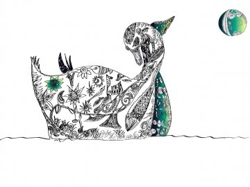 Ánades bajo planeta